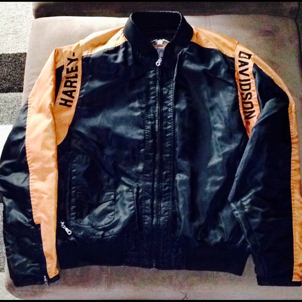 Harley Davidson Vintage nylon jacket.